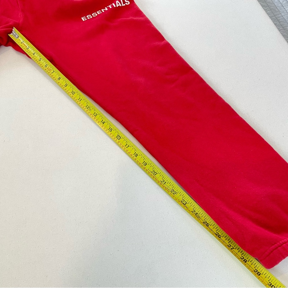 Fear Of God FOG Essentials Red Sweatpants Men’s M Joggers - Picture 16 of 16